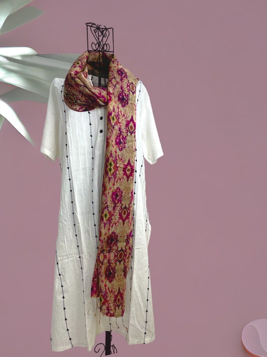 Printed Silk Stole