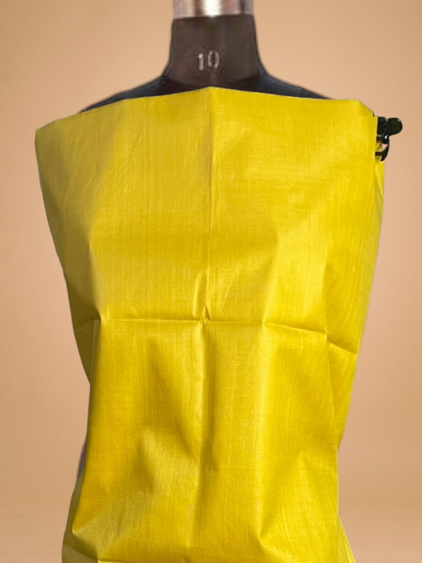 Yellow Tasar Silk Material